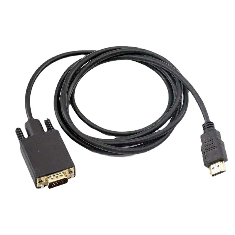 HDMI na VGA adapter kabel za računalo – 1080p visoka definicija videa, zlatni kontakti s ugrađenim čipom