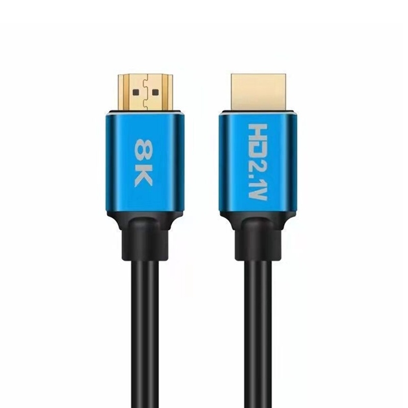 HDMI 2.1 kábel, 8K/4K 144 Hz, alumíniumötvözetes interfész