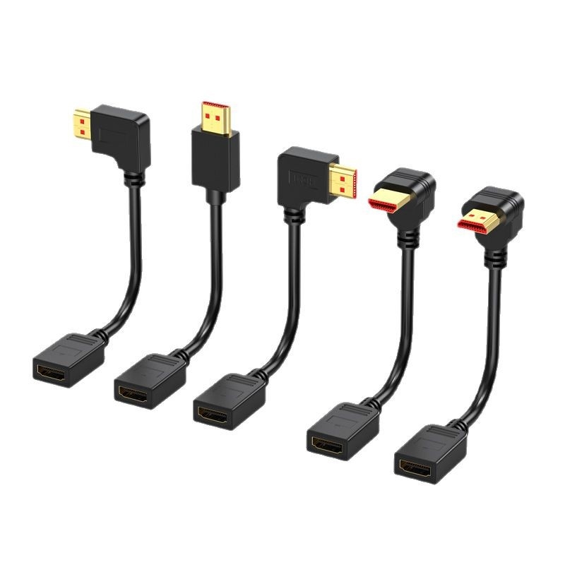HDMI produžni kabel, muški–ženski, 2.0, podrška za 4K, 0,5 m, za TV, PC i prijenosno računalo, 3D HD video