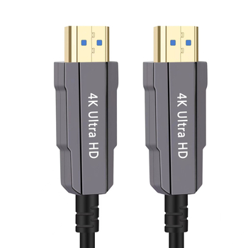 Cablu HDMI din fibră opticǎ, 2.04K60Hz, compatibil înapoi, 1-100 m, fibră opticǎ de înaltă viteza