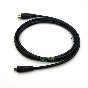 Kabel Micro HDMI na HDMI s pozlaćenim konektorima, vodič od čelika s bakarnim premazom, adapter kabel za TV