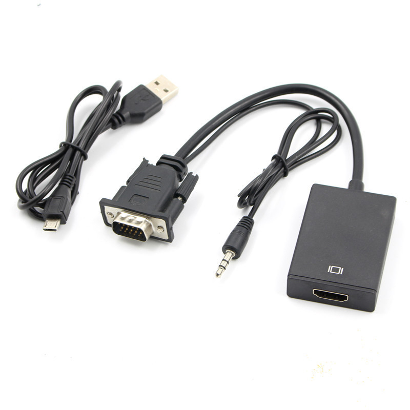 VGA na HDMI adapter, bakreni kabel, duljina 0.15 m