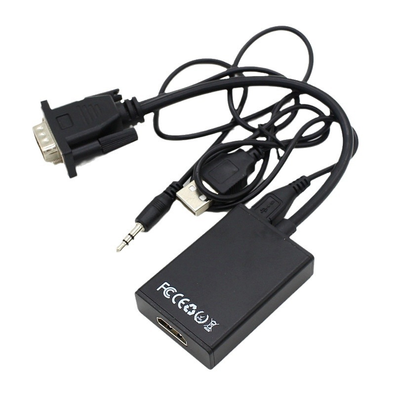 VGA na HDMI adapter, bakreni kabel, duljina 0.15 m