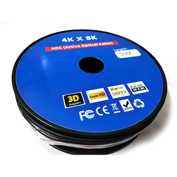 Cablu optic HDMI 2.0 pentru transmisie video 8K/4K – conectori placați cu aur, disponibile lungimi de la 10 la 100 m