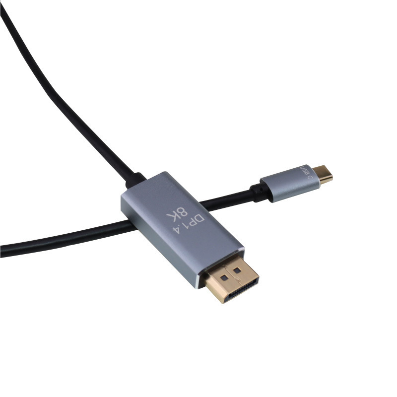 USB-C na DP adapter za 8K HD, 2 m kabel od legure, USB 3.1 sučelje