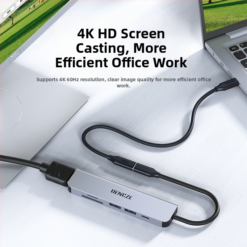 USB-C adapter kabel za podatke, niklirani premaz, duljine 0,75 m / 1,15 m / 2,3 m, kompatibilan s docking stanicama