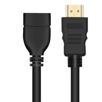 HDMI produžni kabel muški–ženski, 4K, HDMI 2.0, bakar, 1,5 m