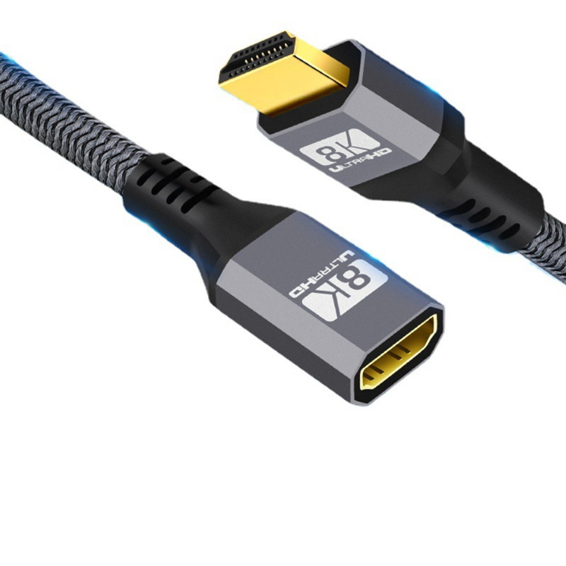 HDMI 2.1 produžni kabel od čistog bakra, Ultra HD 8K TV, PC i projektor