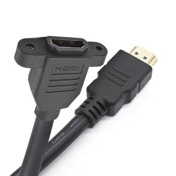 Bakreni HDMI produžni kabel, muški–ženski spoj, video sučelje 2.0, HDMI kabel visoke razlučivosti