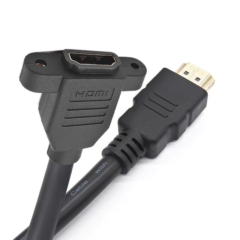 Bakreni HDMI produžni kabel, muški–ženski spoj, video sučelje 2.0, HDMI kabel visoke razlučivosti