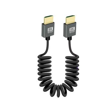 HDMI kabel 8K@60Hz, fleksibilan kutni dizajn, bakar bez kisika