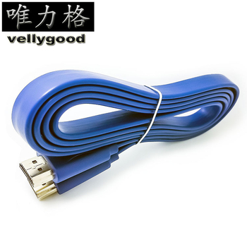 HDMI plošni kabel, verzija 1.4, podržava 3D i 4K, pozlaćeni konektori