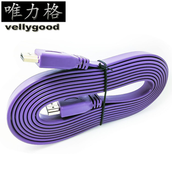 HDMI plošni kabel, verzija 1.4, podržava 3D i 4K, pozlaćeni konektori