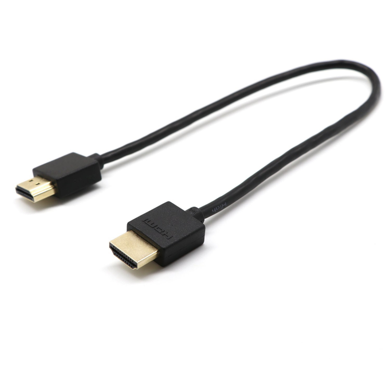 HXT HDMI kabel 19+1 pinova, verzija 2.0, 4K tanak kabel za set-top kutiju, duljina 1,5 m