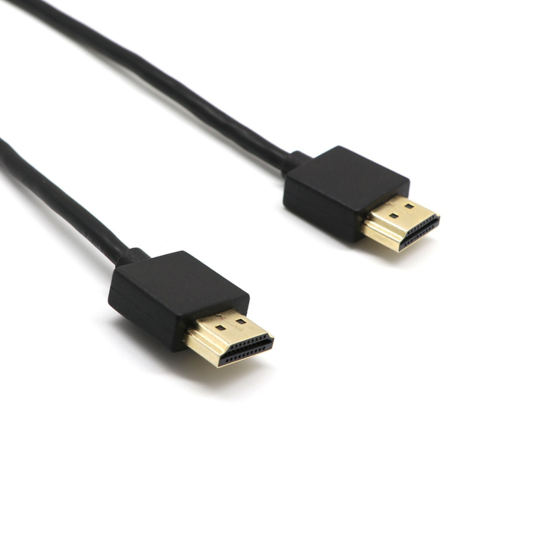 HXT HDMI kabel 19+1 pinova, verzija 2.0, 4K tanak kabel za set-top kutiju, duljina 1,5 m