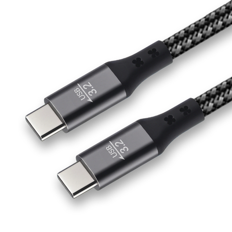 USB 3.2 PD dvostrani kabel za prijenos podataka, 120W brzo punjenje, 20Gbps visoka brzina, 4K60Hz projekcija zaslona