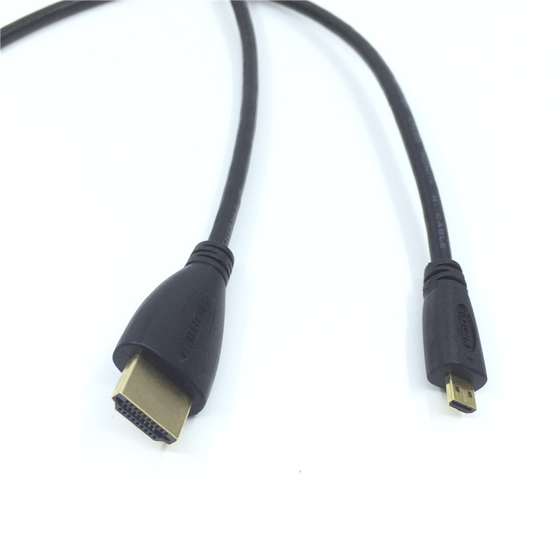 HDMI kabel D na A – Micro HDMI (Type D) na HDMI (Type A), spoj s TV-om, D-A sučelje, adapter