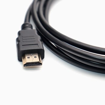 Cablu HDMI către VGA cu cip, 1,8 m, pentru monitor și proiector, fără sunet, fără alimentare