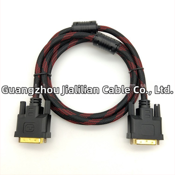 DVI kábel 24+1, DVI–DVI signálny kábel pre počítač, HD dátový kábel