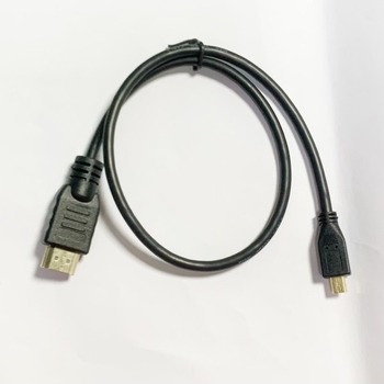 Καλώδιο Micro HDMI σε HDMI, χάλκινο επενδυμένο ατσάλι, HDMI διεπαφή, για PC