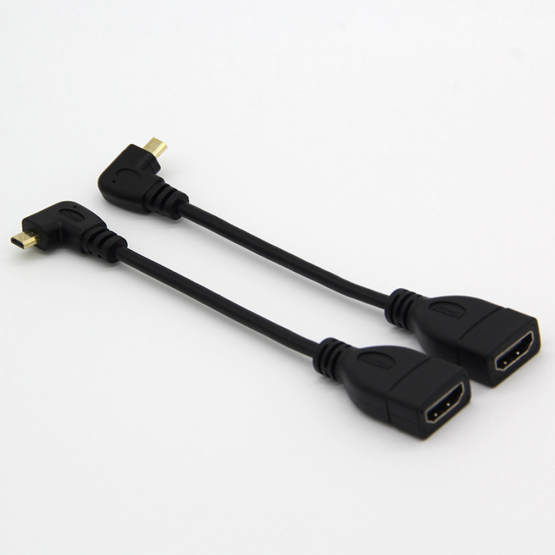 Αντάπτορας Micro προς HDMI Θηλυκό Καλώδιο, Χαλκός, Μήκος 0,15 μ., Διασύνδεση HDMI, Για Κάμερες, Φορητούς Υπολογιστές, Τηλεοράσεις και Προβολείς
