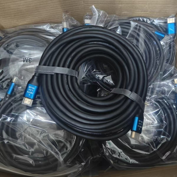 HDMI 2.0 cablu pentru televizoare/monitoare 4K | HDMI bărbat la bărbat, cupru, placat cu aur, lungime 1,5 m