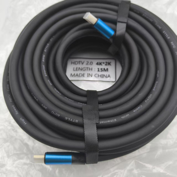 HDMI 2.0 cablu pentru televizoare/monitoare 4K | HDMI bărbat la bărbat, cupru, placat cu aur, lungime 1,5 m