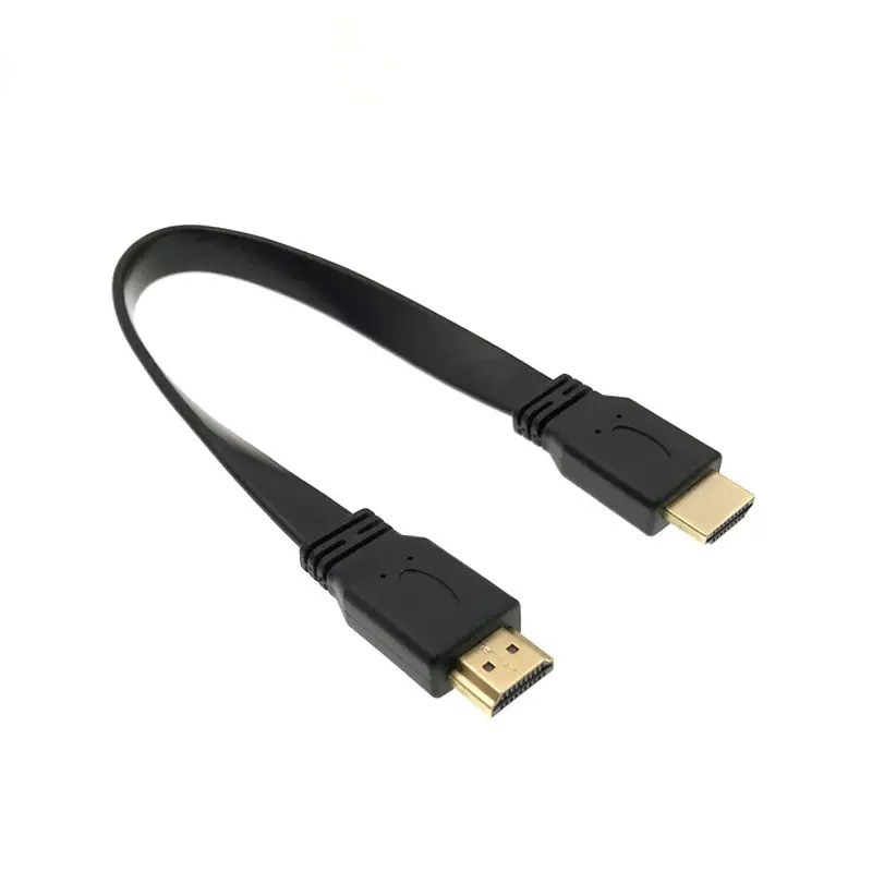HDMI ploski kabel 1,5 m, HDMI 1.4, crni, za TV i PC