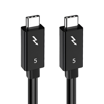 Thunderbolt 5 USB-C na USB-C kabel za prijenos, 120 Gbps, 240W brzo punjenje, potpuno funkcionalan Type-C, projekcija zaslona, 16K video