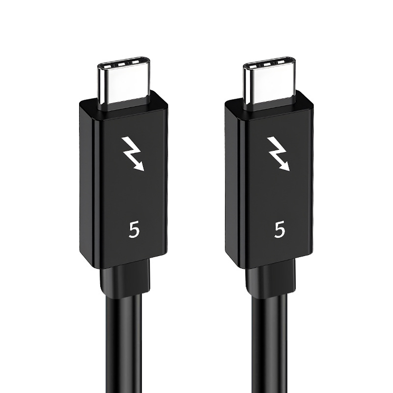 Thunderbolt 5 USB-C na USB-C kabel za prijenos, 120 Gbps, 240W brzo punjenje, potpuno funkcionalan Type-C, projekcija zaslona, 16K video