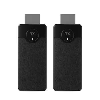 CHD10 HDMI bežični transmiter-prijemnik, domet 50 m, sučelja HDMI i USB-C, kabel duljine 1 m, ABS kućište