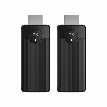 CHD10 HDMI bežični transmiter-prijemnik, domet 50 m, sučelja HDMI i USB-C, kabel duljine 1 m, ABS kućište