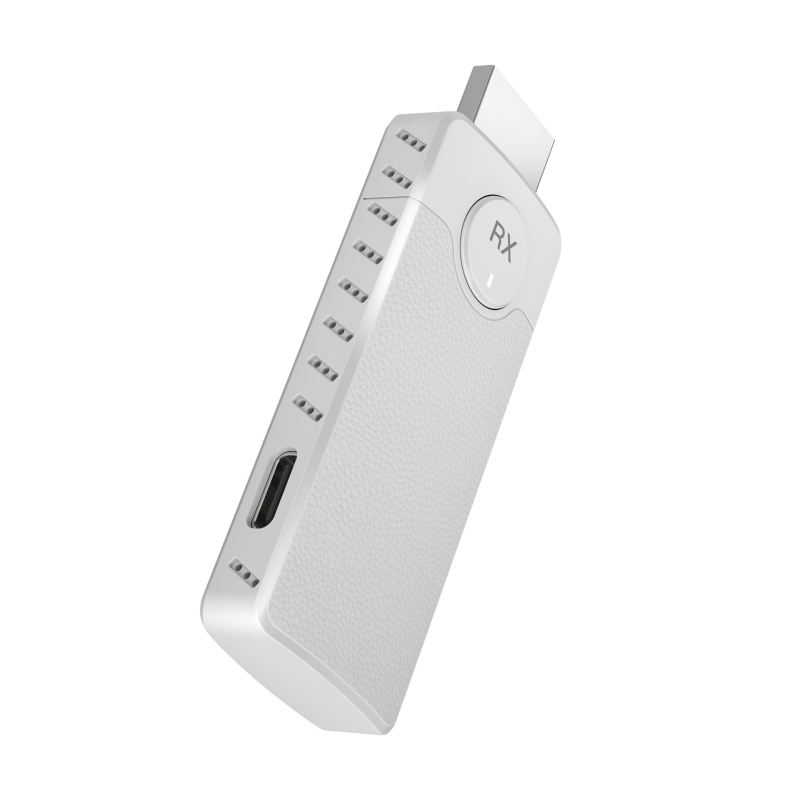CHD10 HDMI bežični transmiter-prijemnik, domet 50 m, sučelja HDMI i USB-C, kabel duljine 1 m, ABS kućište