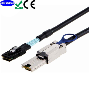 HD Mini SAS kabel SFF8087 na SFF8088, 6Gbps, 180° konektor, za serversku povezanost