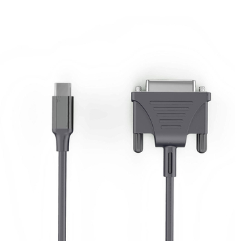 Type-C na DVI adapter – prijenos videa, 1,8 m bakreni kabel, za monitor/HDTV/projekciju