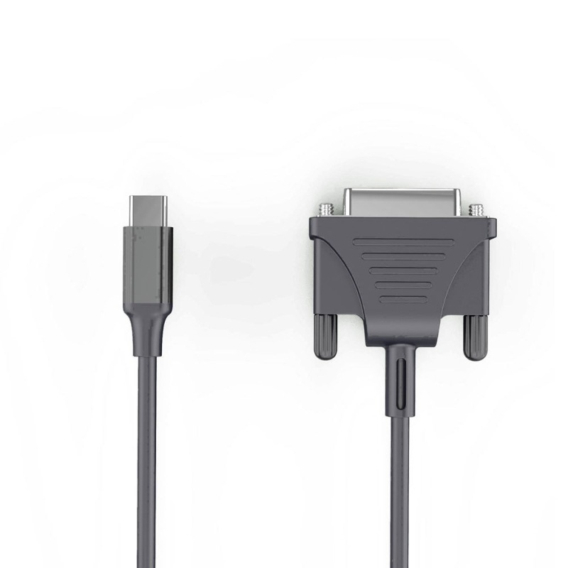 Type-C na DVI adapter – prijenos videa, 1,8 m bakreni kabel, za monitor/HDTV/projekciju