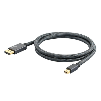 Mini DP na DP kabel s adapterom, bakreni vodič, duljina 2 m