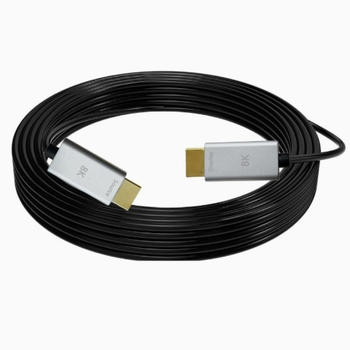 Cablu HDMI 2.1 din fibră optică, 8K60Hz – conectori placati cu aur