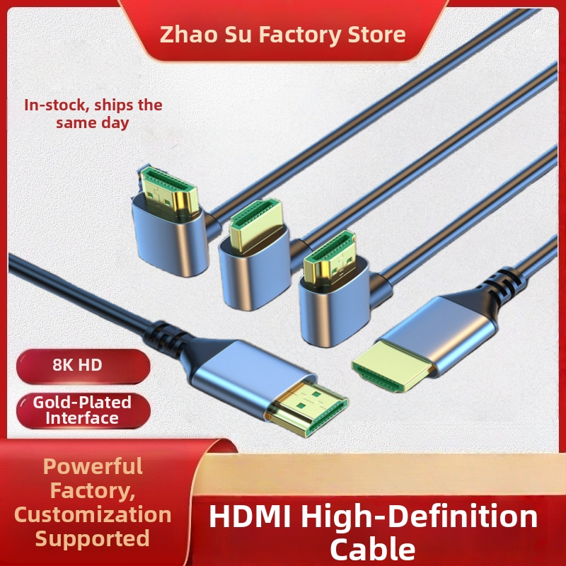 HDMI kábel 2.1, podpora 8K60, konektor s pozlátením, meď cínovaná, adaptér kábel