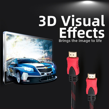 HDMI kabel duljine 1,5 m – pozlaćeni priključci, jezgro od bakreno obloženog čelika, za PC, TV, monitor i set-top box