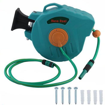 Automātiskais teleskopiskais spole PVC caurulēm - Hainai, darba spiediens 8 bar, plīsuma spiediens 24 bar, mājas tīrīšanai