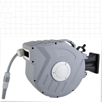 Automātiskais teleskopiskais spole PVC caurulēm - Hainai, darba spiediens 8 bar, plīsuma spiediens 24 bar, mājas tīrīšanai