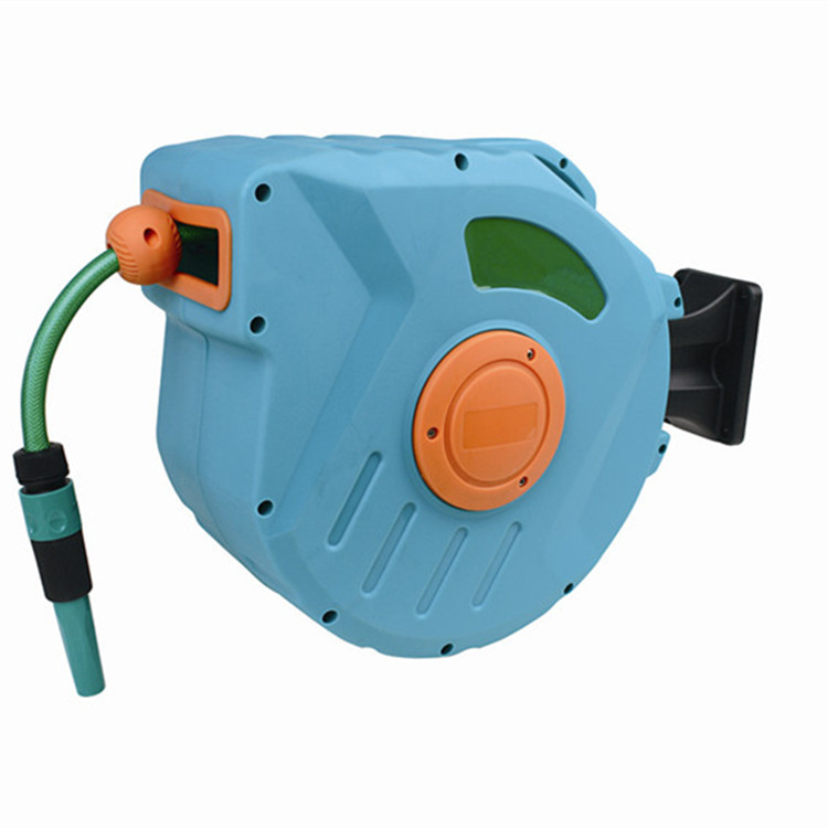 Automātiskais teleskopiskais spole PVC caurulēm - Hainai, darba spiediens 8 bar, plīsuma spiediens 24 bar, mājas tīrīšanai