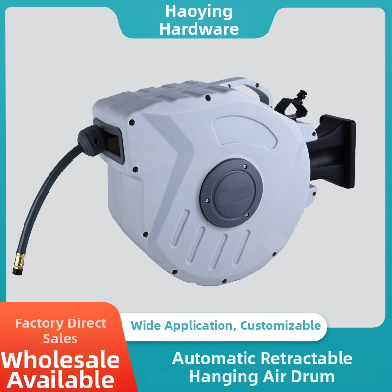 Automātiskais teleskopiskais spole PVC caurulēm - Hainai, darba spiediens 8 bar, plīsuma spiediens 24 bar, mājas tīrīšanai