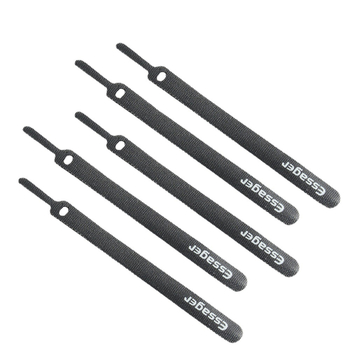 Essager Traka za upravljanje kabelima, najlon, ljepilo tip navijanja, jednostavan stil, za slušalice, kabeli za podatke i napajanje