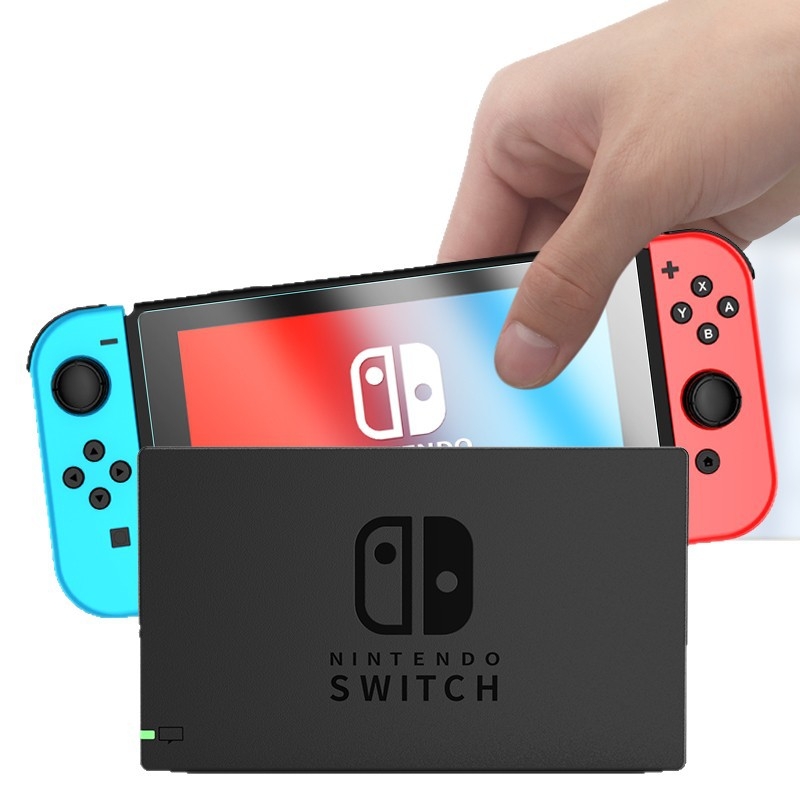 Temperuotas stiklo ekrano apsaugos dangtis Nintendo Switch 2 ir Switch Lite, pilnas ekrano dengimas su dideliu arkiniu kraštu, 9H kietumas, 0,33 mm storis