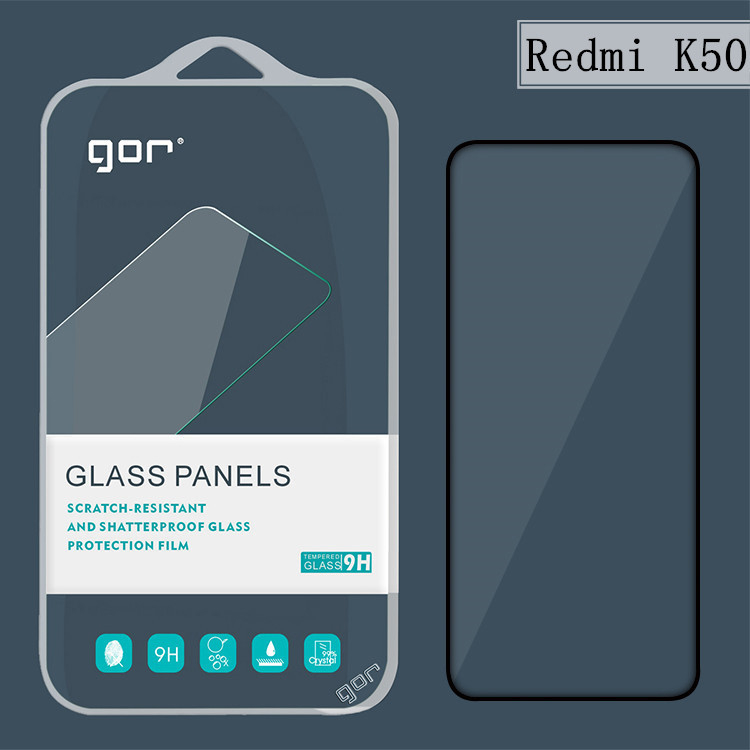 GOR protecție ecran din sticla temperata pentru Redmi K50 ediția esports 5G — claritate HD, antiamprentă, protecție față