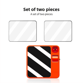 Flipper Zero ekrāna aizsargs — PET plēve, augsta caurspīdīgums, 90% caurlaidība, 0,25 mm biezums, modelis ZY-72