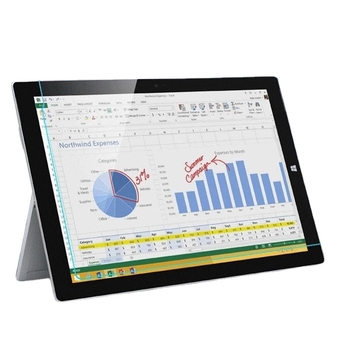 Microsoft Surface Go 2 Protecție ecran din sticlă călită – claritate HD, rezistent la zgârieturi, anti-reflexie