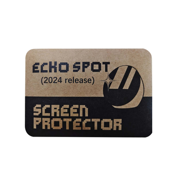 Echo Spot 2024 ekrāna aizsargplēve – PET materiāls, 0,3 mm, 90% caurlaidība, Zy-83 OEM, iepakojumā 2 gab.